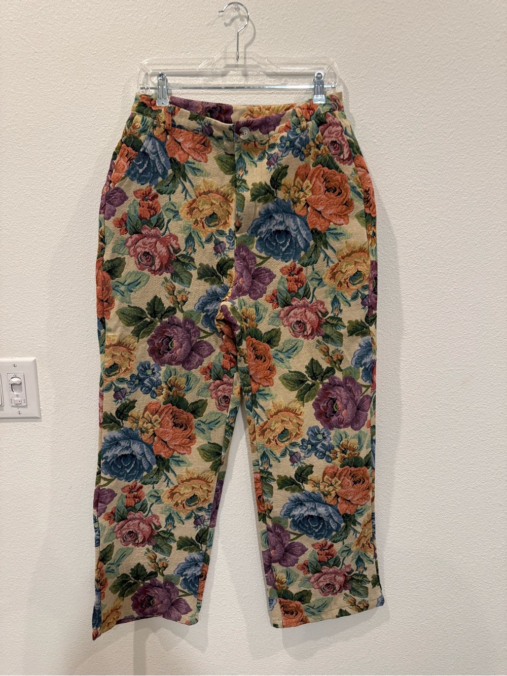 Floral Tapestry womens Casual Pants - Multicolor
